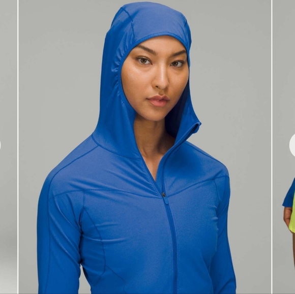 Lululemon Mist Over WindbreakerBlazer Blue Tone size 4 - Picture 2 of 16